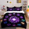 "Magic Circle Decor Set" Soft Comfortable Duvet Cover Bedding Set Included 1*Duvet Cover & 2*Pillowcases Gift