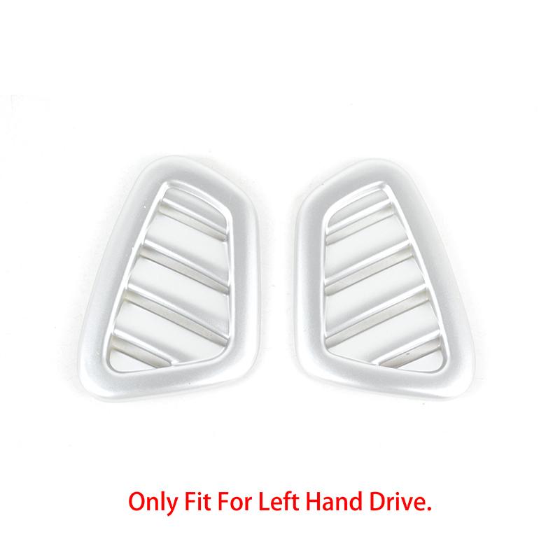 Car Dashboard AC Air Outlet Vent Frame Decoration Cover Trim For Mercedes Benz E Class W213 2016-2018 LHD Interior Accessories