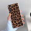 Phone Case For Samsung Galaxy S26 S25 S24 S23 S22 Ultra S20 S21 FE 5G Plus Soft Clear Cover Sexy Trendy Leopard Print