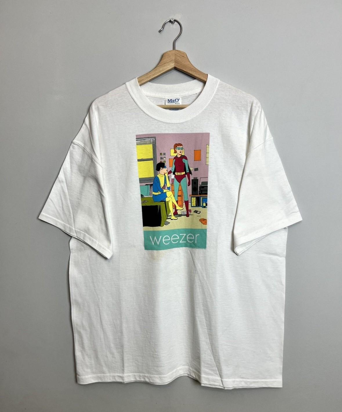 Vintage 2001 weezer hooptie tour 00s Alternative Band Tee xl Unisex T-Shirt M