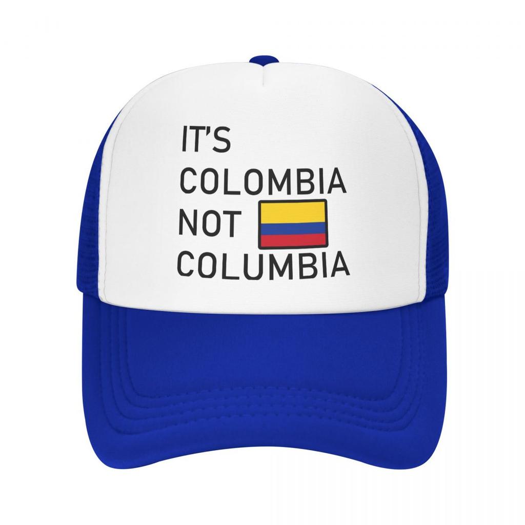 To Kolumbia, a nie Columbia Czapki z daszkiem Czapki baseballowe unisex Snapback Miłośnicy czapek Trucker Czapki damskie Oddychająca siateczka z daszkiem