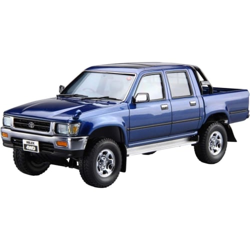 Aoshima Bunka Kyozai (AOSHIMA) 1/24 Scale The Model Car No. 20 Toyota LN107 Hilux Pickup Double Cab 4WD 1994 Plastic Model