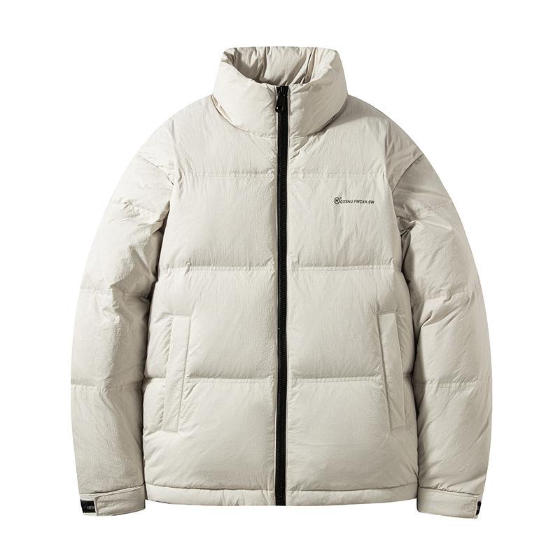 

Down jacket 2025 winter new short thickened stand-up collar loose casual protection M