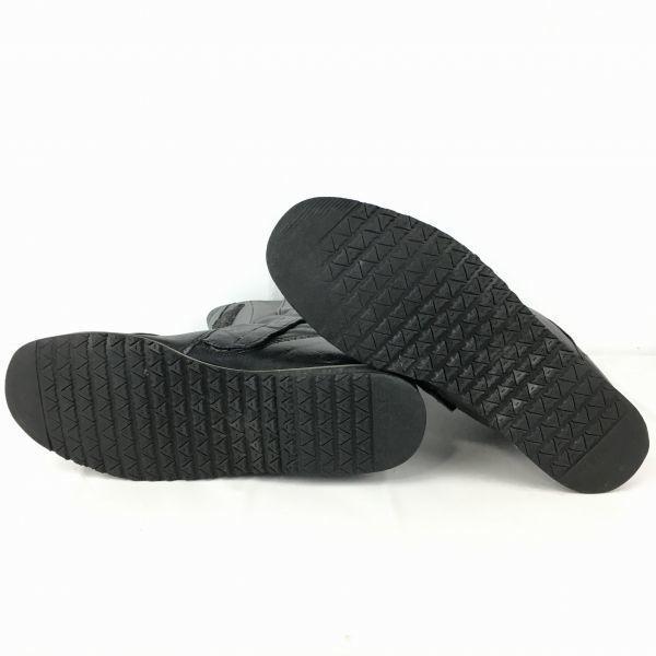 DAINESE Leder Motorradstiefel Größe 41 (Ca.. 25.526.0cm) Schwarzer Seitenreißverschluss Schienbein-/Knöchelschützer Fahrrad(GEBRAUCHT)