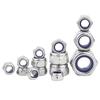 Metal Hexagon Nuts Kits M2-M8 Metric Locking Nuts Nylon Insert Lock Nut  Industrial Machinery Use