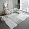 Nordischer grauer Teppich Wohnzimmerdekoration Schlafzimmer Große Fläche Lounge-Teppich Zuhause Kaffeetische Bodenmatten 200x300 Raumdekoration Modern