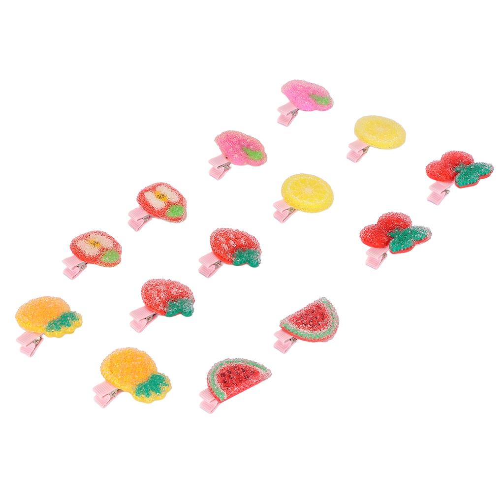 14 Stück Tierhaarklammern Niedlich Bunt Schön Tierpflege Kopfschmuck für Haustierhunde Katzen