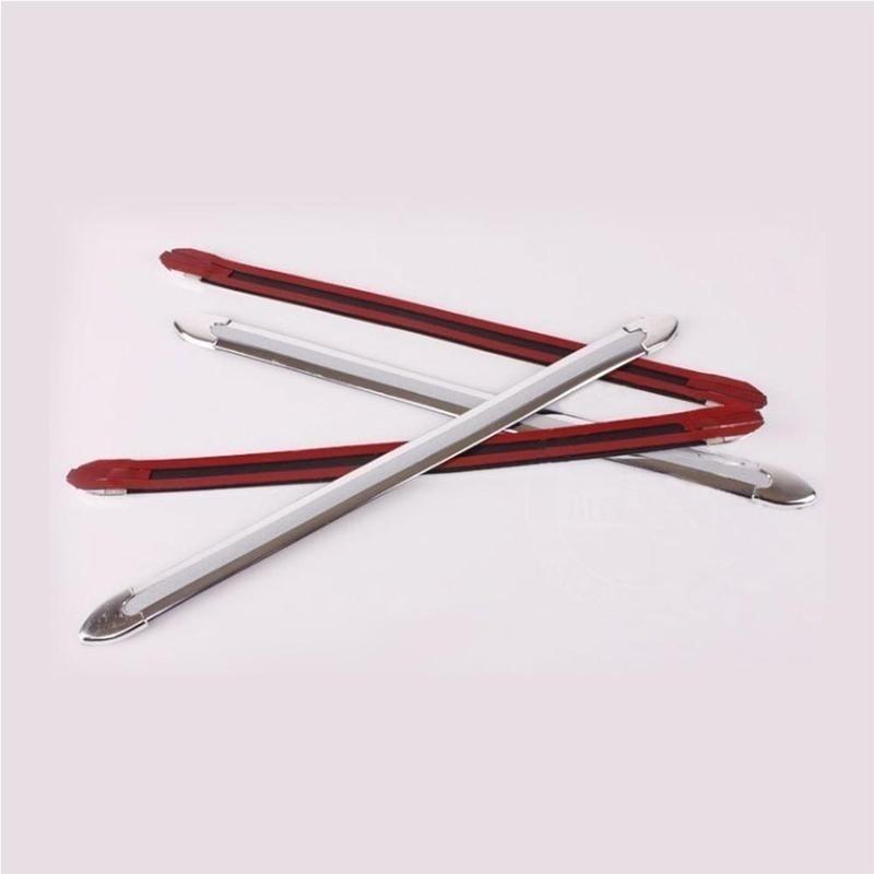 4 Stück Auto Antikollisionsstreifen Stoßstangenschutz Auto Crash Bar Anti-Rub Bar