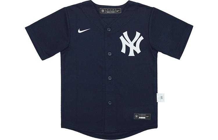 Nike x MLB Kids Top Dark Blue Kids 3Z3B7ZWEB-NYY S