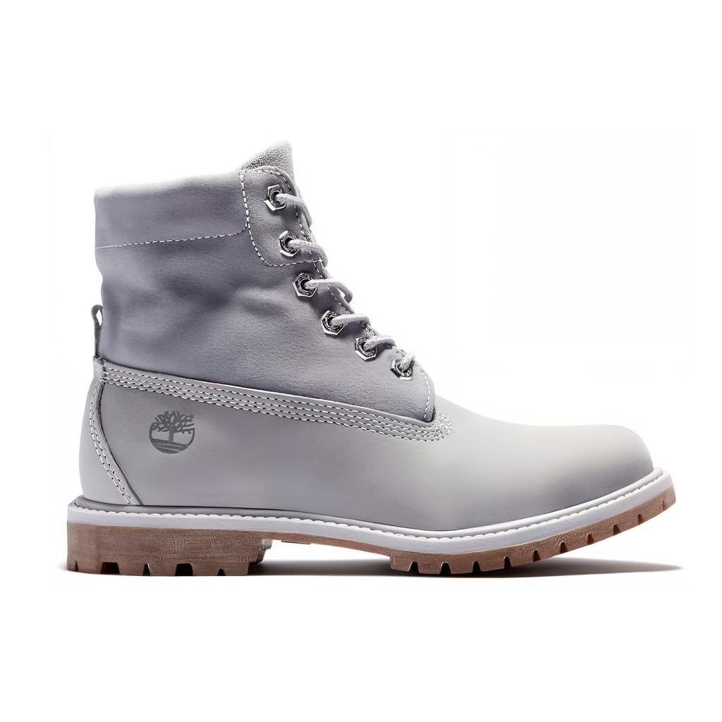 Timberland Roll Top Classic Ankle Outdoor Boots Women boots Medium-Gray A2MEJ050