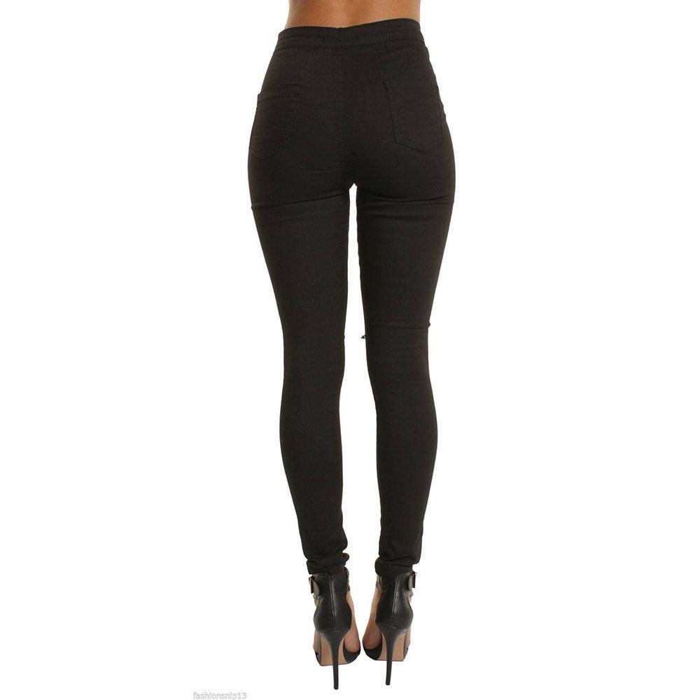 Outdooor High Quality Women Denim Jeans Slim Fit Leggings Skinny Trousers