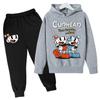 Kinder Spiel Cuphead Hoodie Kinder Hoodie Hose Zweiteiler Kinderkleidungsset 4-14 Jahre Kinder Kleidung Kinder Hoodies