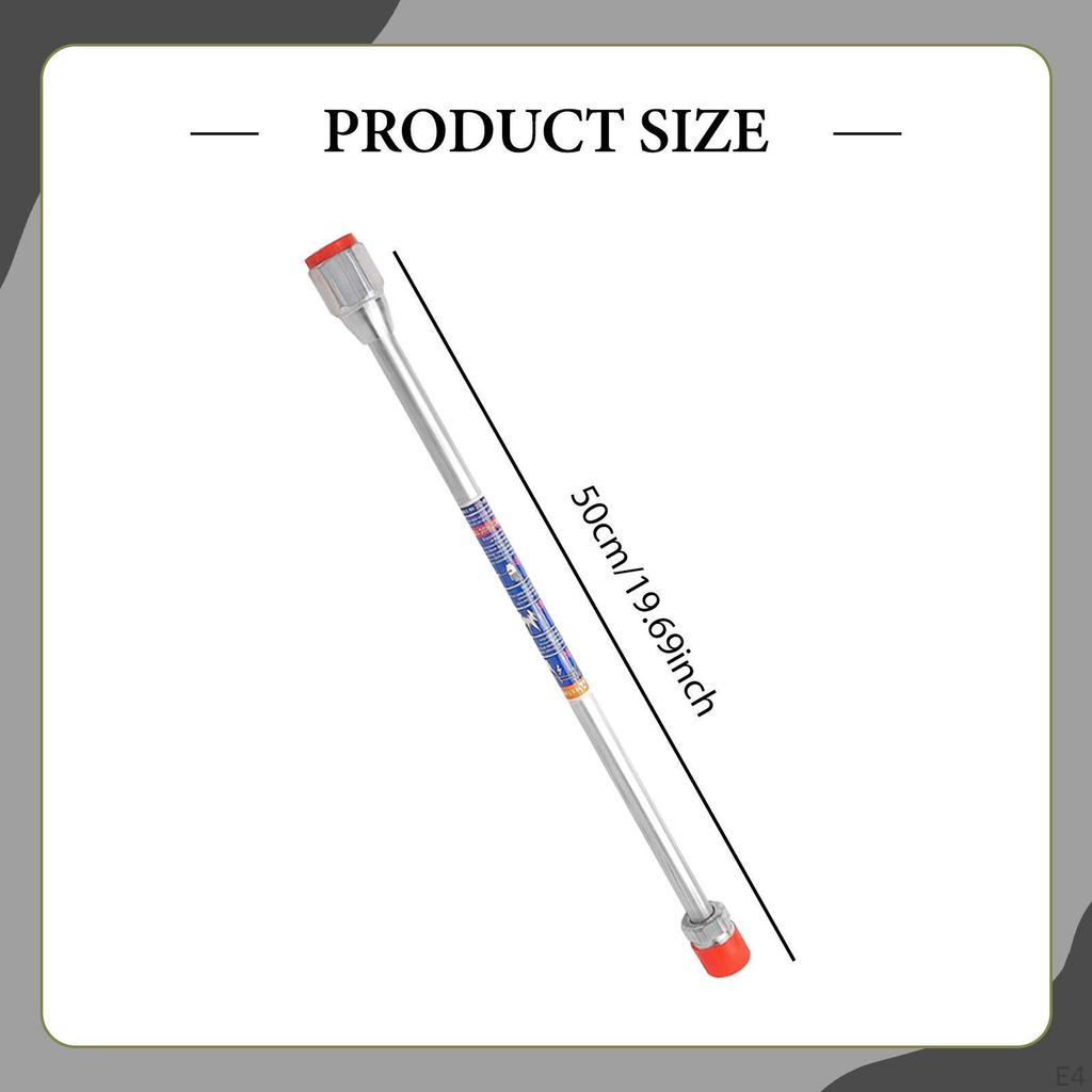 Airless Sprayer Extension Pole Rod Replace Extention Wands, with Guard for