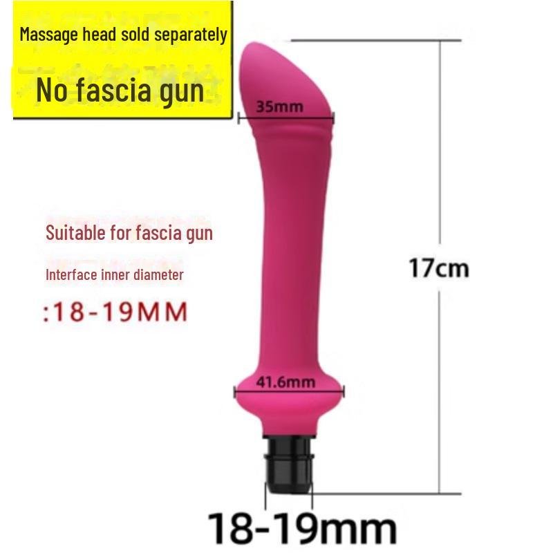 Multi-Function Massage Gun Adapter Kit with Silicone Heads for Adults