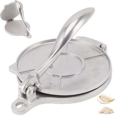 MZMSBAO Tortilla Press, Taco Press, Aluminum Tortilla Maker with Heat-Resistant Plate, Cooking Utensil, Homemade Tortilla Pie Dish, Egg Roll, Baking,