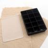Silicone Ice Cube Tray with Lid 15&24 Cavity Flexible Mold for Ice Cubes Chocolate Jelly Microwave Oven Freezer Safe Baking