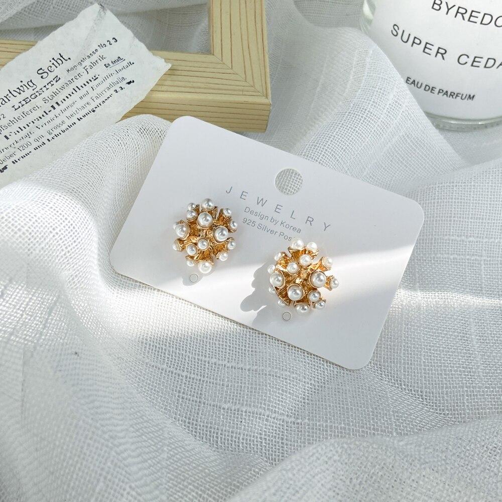 Temperament Simple Style Metal Knotted Stud Earrings For Women 4Pcs/Set Cute Irregular Temperament Simple Style Metal Knotted Stud Earrings For Women 4Pcs/Set Cute Irregular