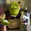 Loja Criativa 1403 peças Novo Monstro Shrek IP Clássico Blocos de Construção Montáveis Presente para Namorado/Namorada MOC