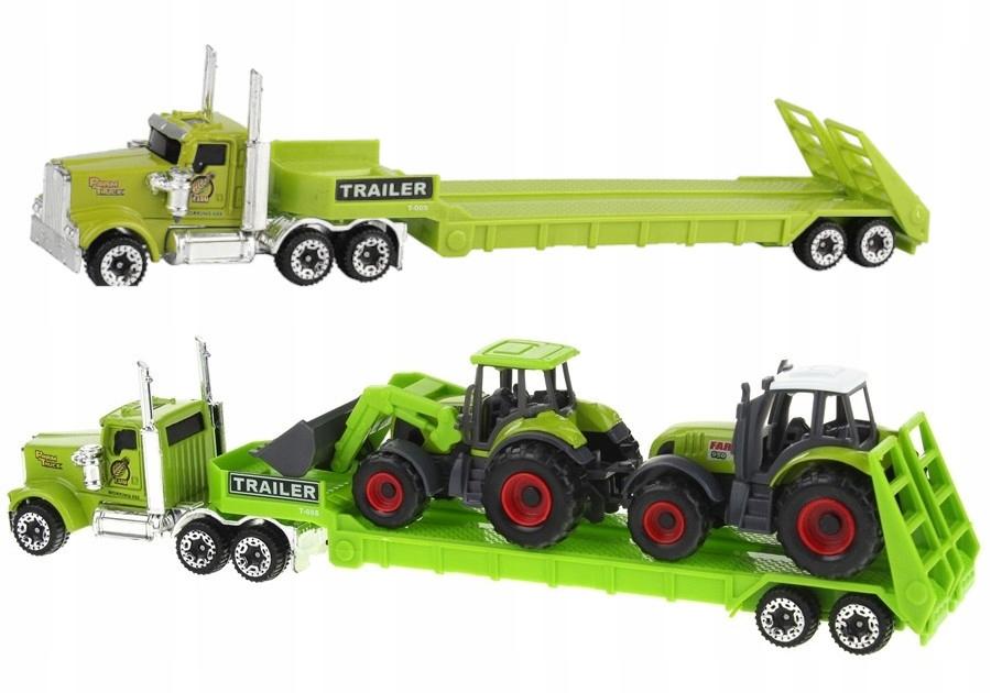 [PACZA][1] Tractor Tractor Agricultural Machinery Farmer Z553 Set