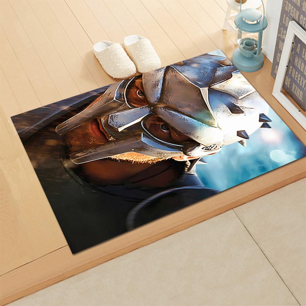 Gladiator's Final Stand Rug for Living Rooms, Bedrooms, Home Décor, and As Gifts.