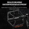 Bicycle Flat Pedals Ultralight MTB Road Bike Flat Pedal Platform Widen Nylon Cycling Footrest Mountain Folding Cycle Pedal Parts 6