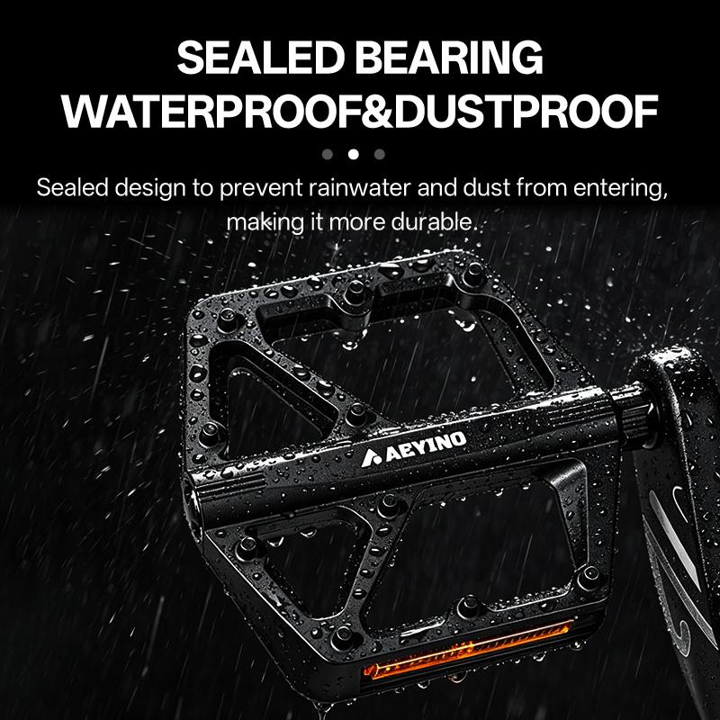 Bicycle Flat Pedals Ultralight MTB Road Bike Flat Pedal Platform Widen Nylon Cycling Footrest Mountain Folding Cycle Pedal Parts 6