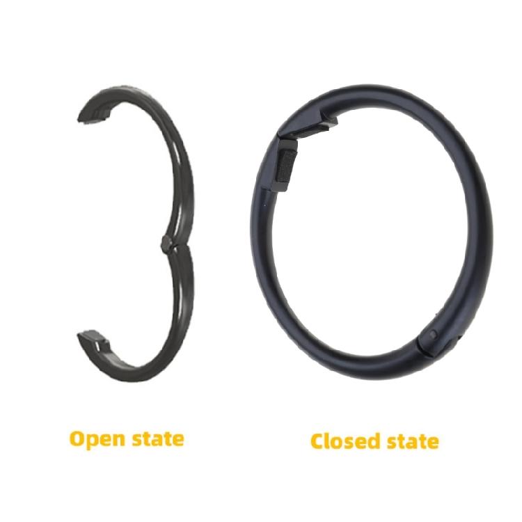 Fashionable Round Bag Hook Portable Folding Hangers for Drivers Outdoor Lovers