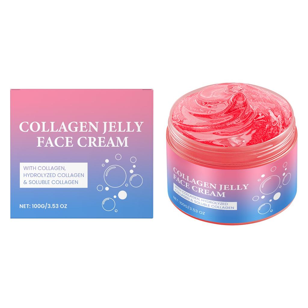 Collagen Jelly Cream, Enhancing The Skin's Barrier Moisture. Collagen Moisturizing Cream,100g