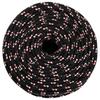 Vidaxl Linka Żeglarska, Czarna, 8 Mm, 50 M, Polipropylen