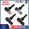 4PCS TPMS Tire Pressure Monitor System Sensors 9683420380 For Citroen Berlingo C4 Jumper Peugeot 308 508 RCZ TYRE SENSOR 433MHz