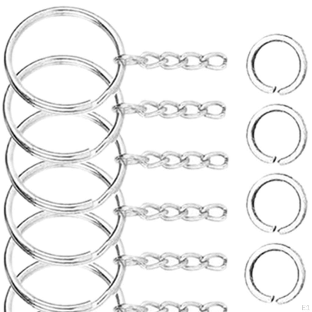 Pcs Transparent Acrylic Supplies with Hanging Hole Disc Ornament for DIY Key Making