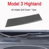 Air Intake Protective Cover for Tesla Model 3 Accessories 2024-2026 Air Flow Vent Protect Inlet Mesh Air Intake Vent Grille