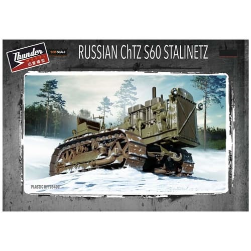 Thunder Model 1/35 scale Russian Stalinets S60 Tractor Plastic Model 35400