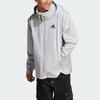 Adidas Traveer Rain Rdy Colorblock Hooded Jacket Men Outerwear Light-Grey IK3145