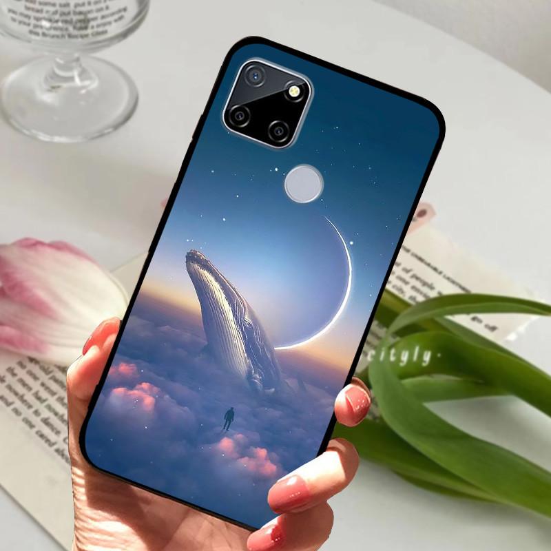 For Realme C25s C25 Case Silicone Soft TPU Cool Phone Cover for Realme C21 C21Y C25 C25s Cases RealmeC25 C 25S C 21 Funda Capa