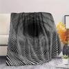 1PC Visual effects  Print FlAannel Blanket, High quality Comfortable for All Seasons, Home Decor, Warmth and Comfort
