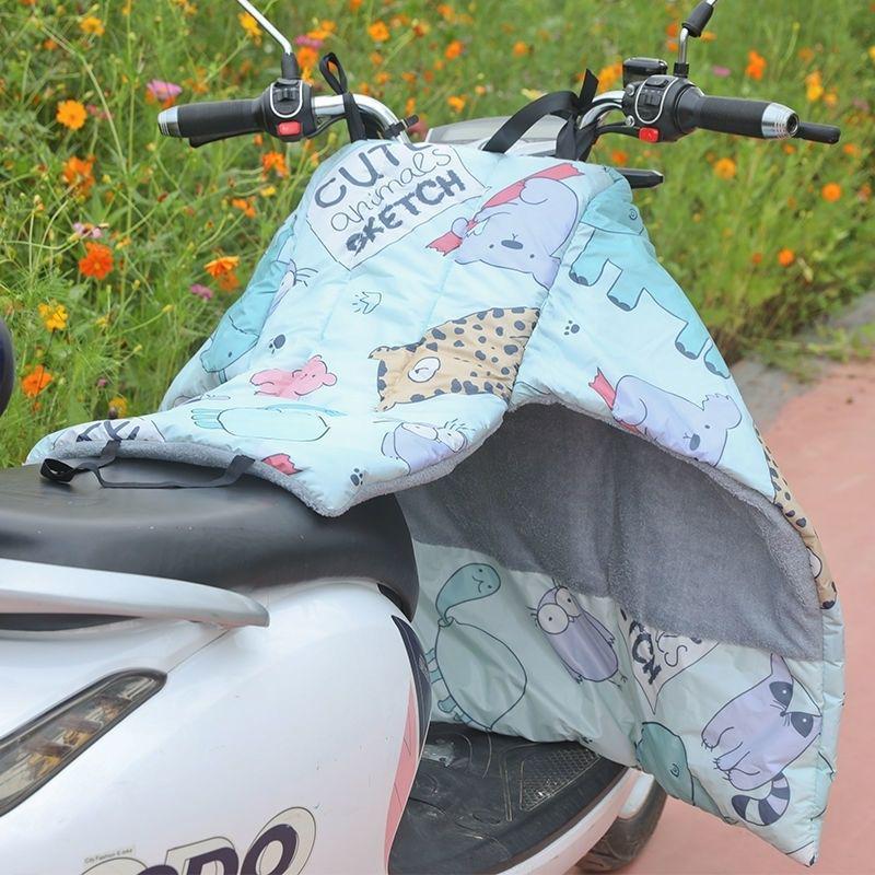 Coldproof Waterproof Insulated Split Electric Motorcycle Fleece