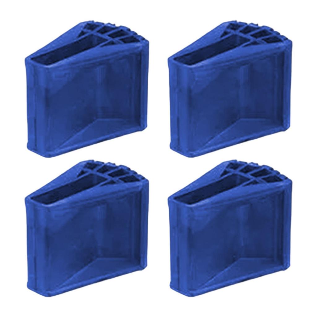 Non Slip Ladder Feet Covers Enhanced Stability Durable Rubber Protector for Mini Folding Ladder Auxiliary