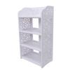 White 4 Tiers Shoe Rack Stand Storage Organiser Unit Shelf Home