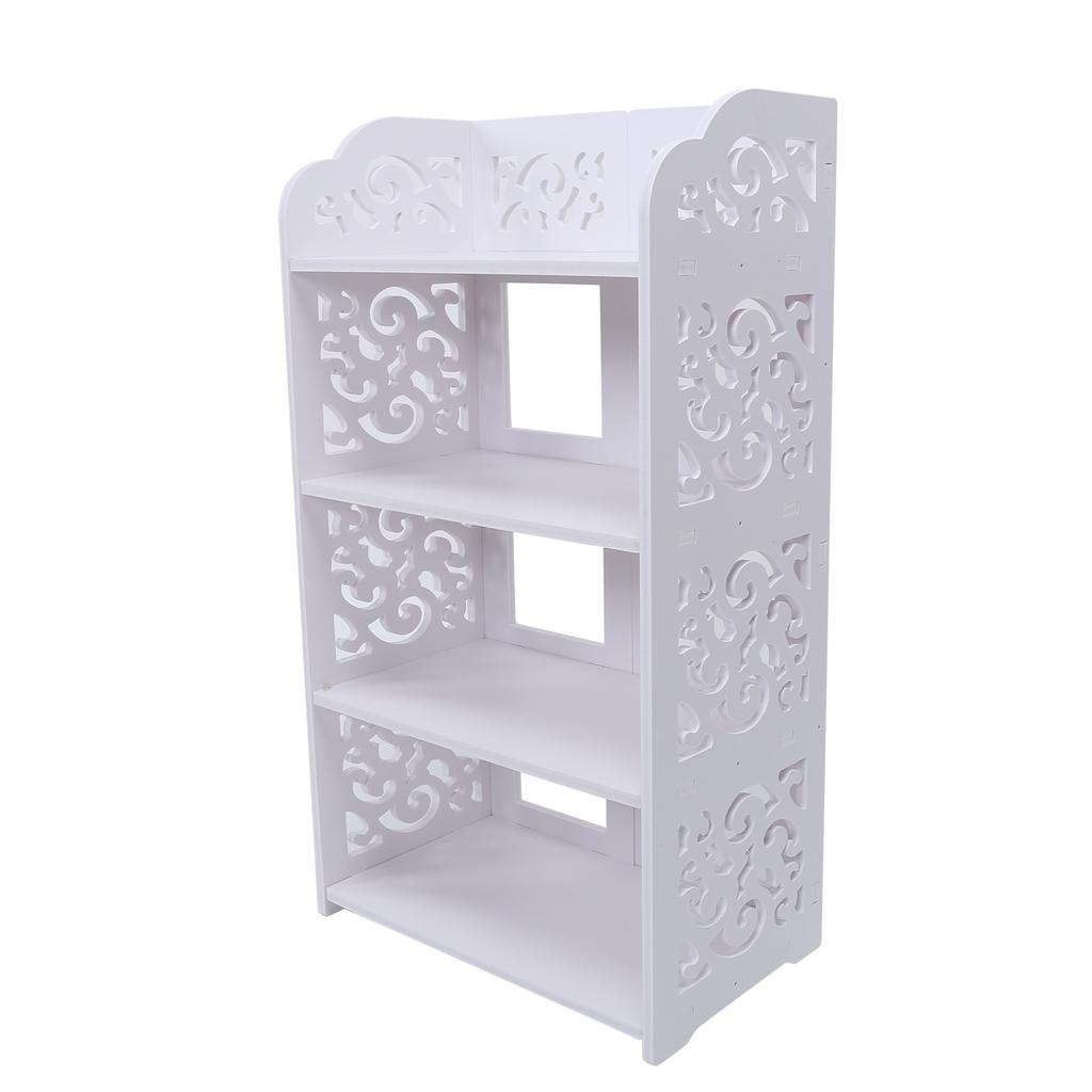 White 4 Tiers Shoe Rack Stand Storage Organiser Unit Shelf Home