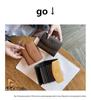 Genuine Leather Accordion Card Holder for Women - Compact, Anti-Demagnetization, Multi-Card Slots, Driver's License, Document Organizer