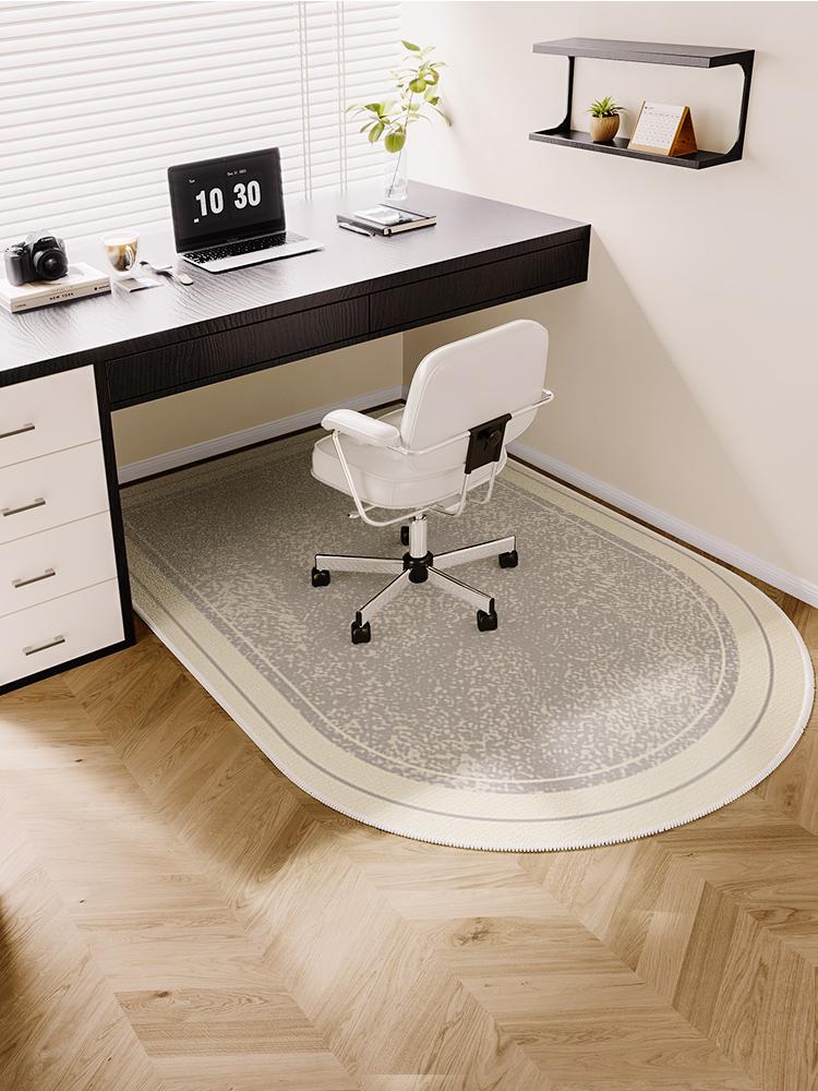 Podložka pod kancelářskou židli na tvrdou podlahu, protiskluzová, víceúčelová ochrana podlahy, koberec pro pojízdnou počítačovou židli