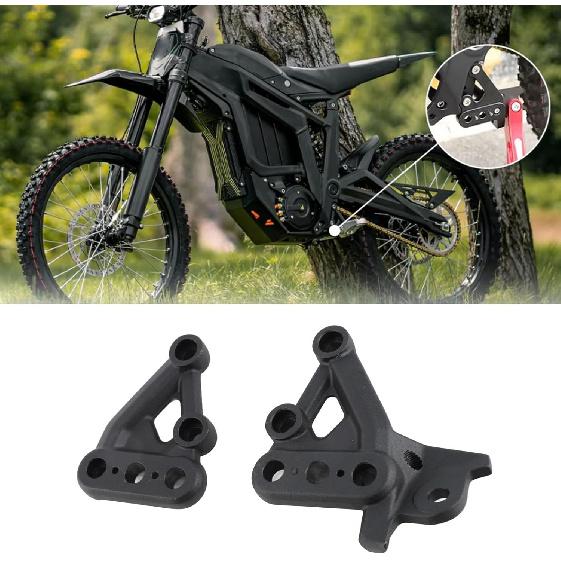 Footpeg Bracket, Durable CNC Aluminum Alloy Footpeg Mount Kit for Electric Dirt Bike Riders, Off Road Enthusiasts, Motorcycle Upgrade Scenarios