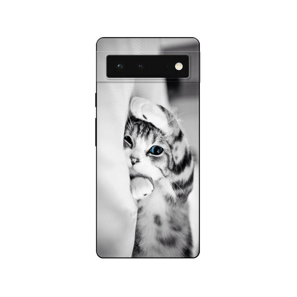 Für Google Pixel 6 Hülle Für Google Pixel 6 Pro Hülle Telefonrückseite Für Google Pixel6 Pixel 6Pro Soft Case Funda schwarzes TPU-Case