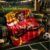 Football Spirit Ya-mal Coperta Leggera Ideale Coperta da Letto Perfetta per Viaggi, Campeggio, Soggiorni, Uffici, Divani, Regalo di Natale per Fan
