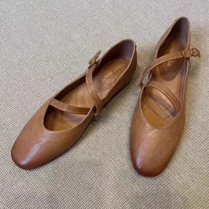 

Женские сандалии на плоской подошве Туфли Мэри Джейн Небольшие балетки Повседневные мокасины Платье Прогулочная женская обувь 40 абрикосовый