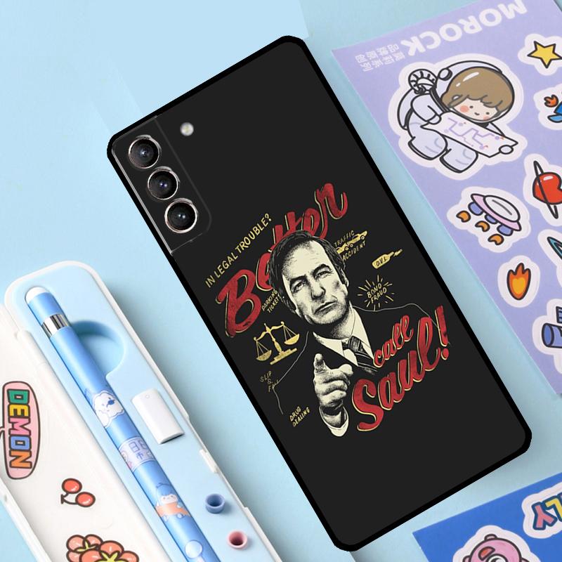 Better Call Saul Case For Samsung Galaxy S23 S21 S22 Ultra Plus Note 10 20 S8 S9 S10 Plus S20 FE Cover Case
