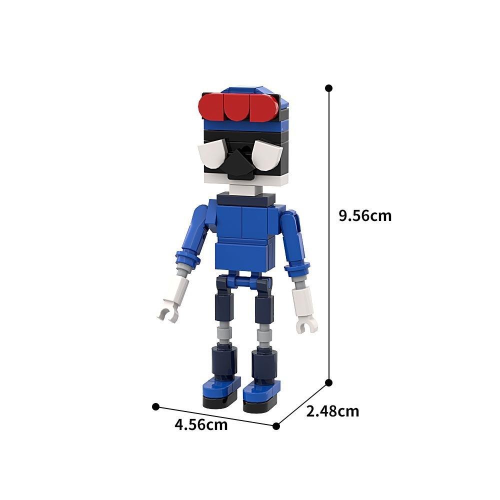 

Building Block Dolls, Bilibili Super Popular Inorganic Killer Anime Dolls, Collage, Assemble And Puzzle