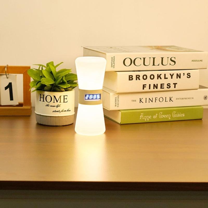 Visual LED Timer Quiet Rechargeable Hourglass For Kitchen Study Office With 600mAh Battery