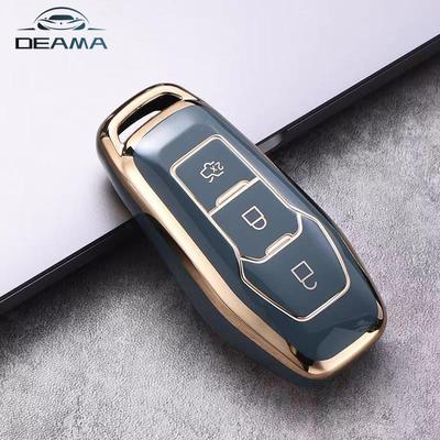 For Ford Focus 3 4 St Mondeo 5 Mk5 Mustang F-150 Explorer Edge Fiesta Kuga Mk3 4 Tpu Car Remote Key Case Cover Holder